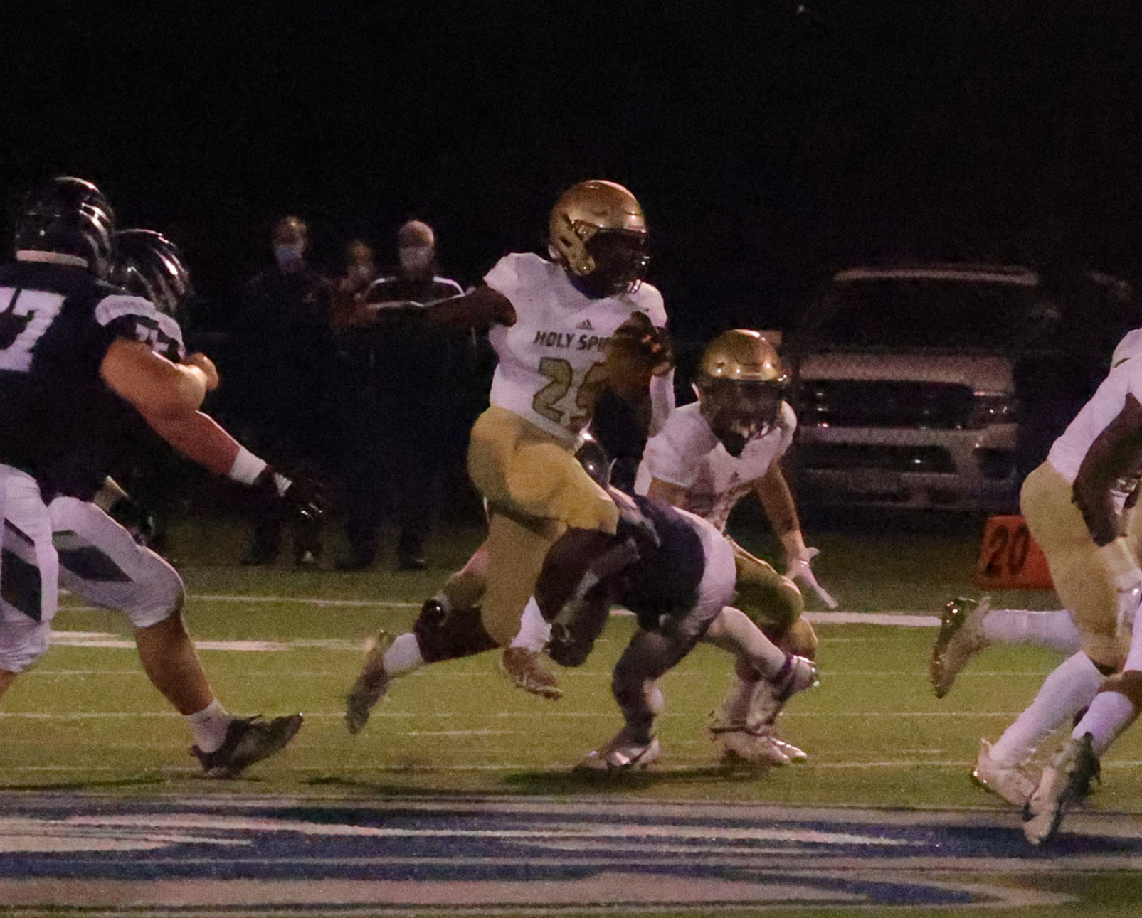 St. Augustine Prep vs Holy Spirit football game